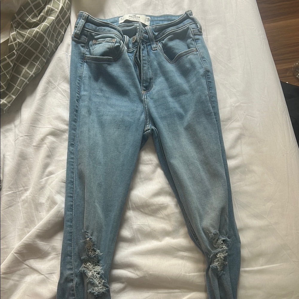 Hollister Mid rise Boot cut jeans